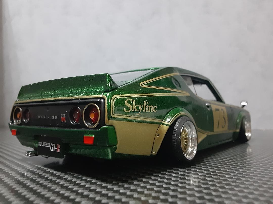 Maisto 1/24 日産 スカイライン 2000GT-R ケンメリレーシング