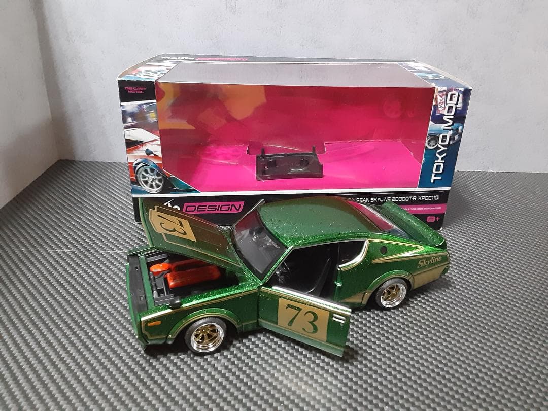 Maisto 1/24 日産 スカイライン 2000GT-R ケンメリレーシング