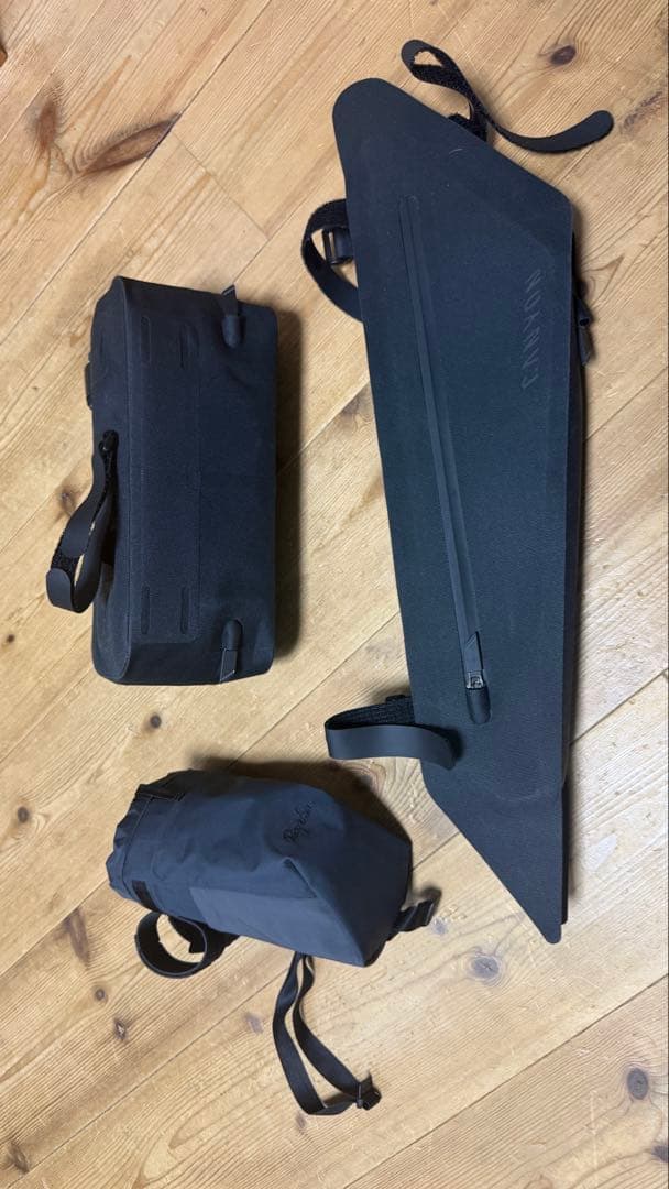 Canyon ハンドルバーバッグ＋フレームバッグ＋rapha ステムバッグ