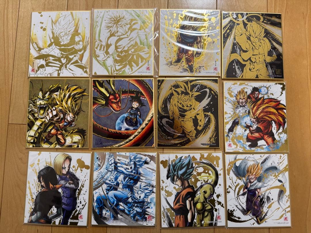 ドラゴンボール 色紙ART アート大量出品　シークレット箔押し含む