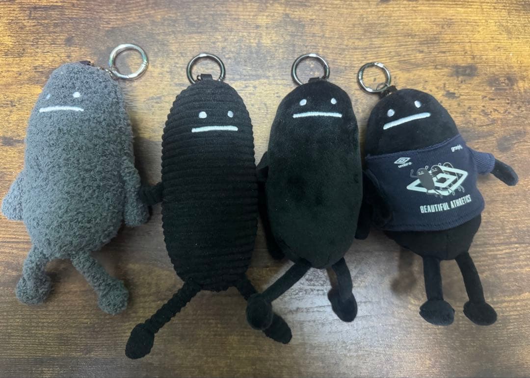 グラニフ ビューティフルシャドー ぬいぐるみキーホルダー セット まとめ売り