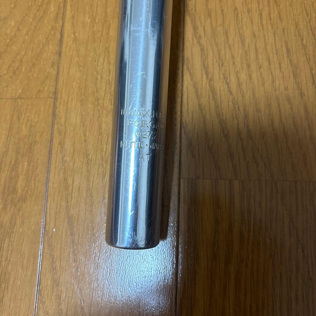 NITTO 83 シートポスト　27.2mm 250mm シルバー