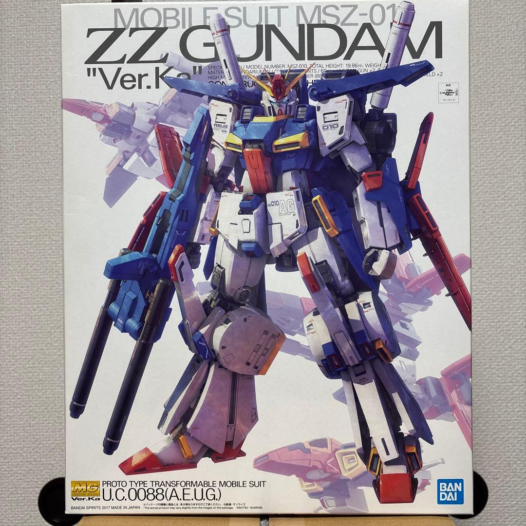 MG 1/100 ZZガンダムver.Ka+Zガンダムver2.0 セット販売
