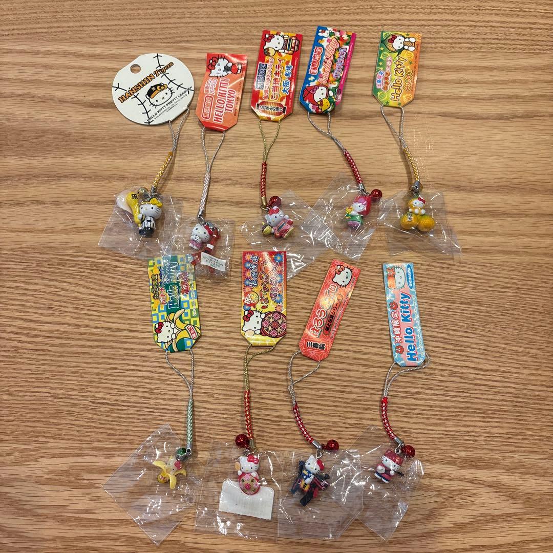 ご当地キティ　ストラップ　９種　新品未使用