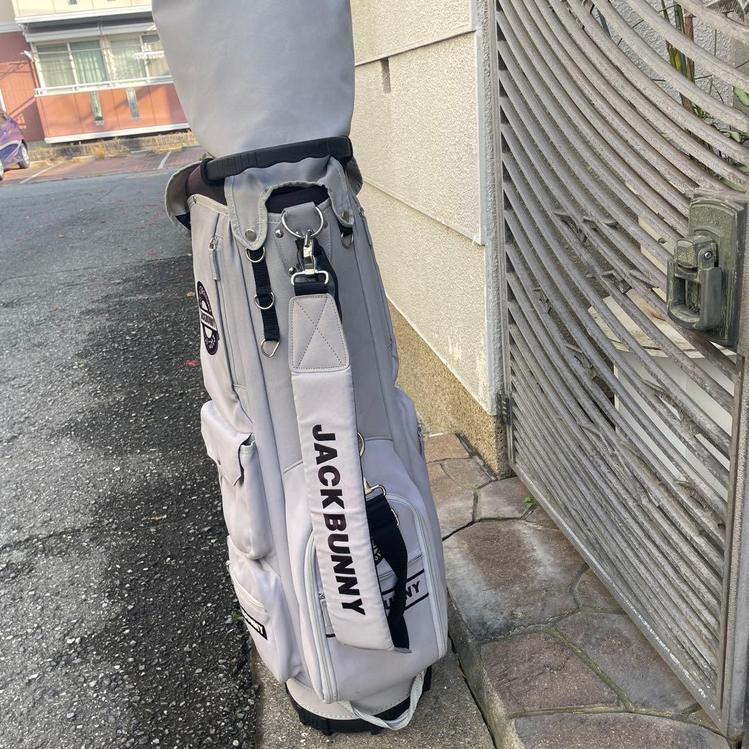 JACK BUNNY キャディバッグ ホワイト