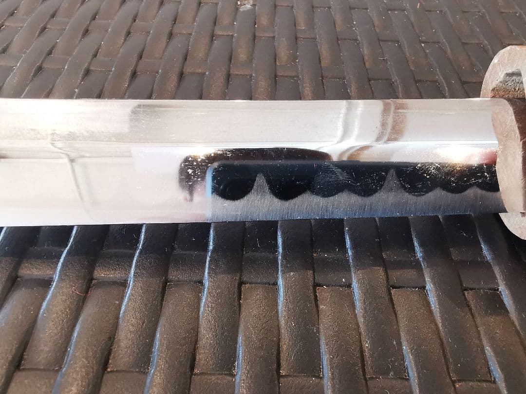 希少品 レア 模造刀 白鞘 大刀 模擬刀 日本刀 全長約103cm 居合練習