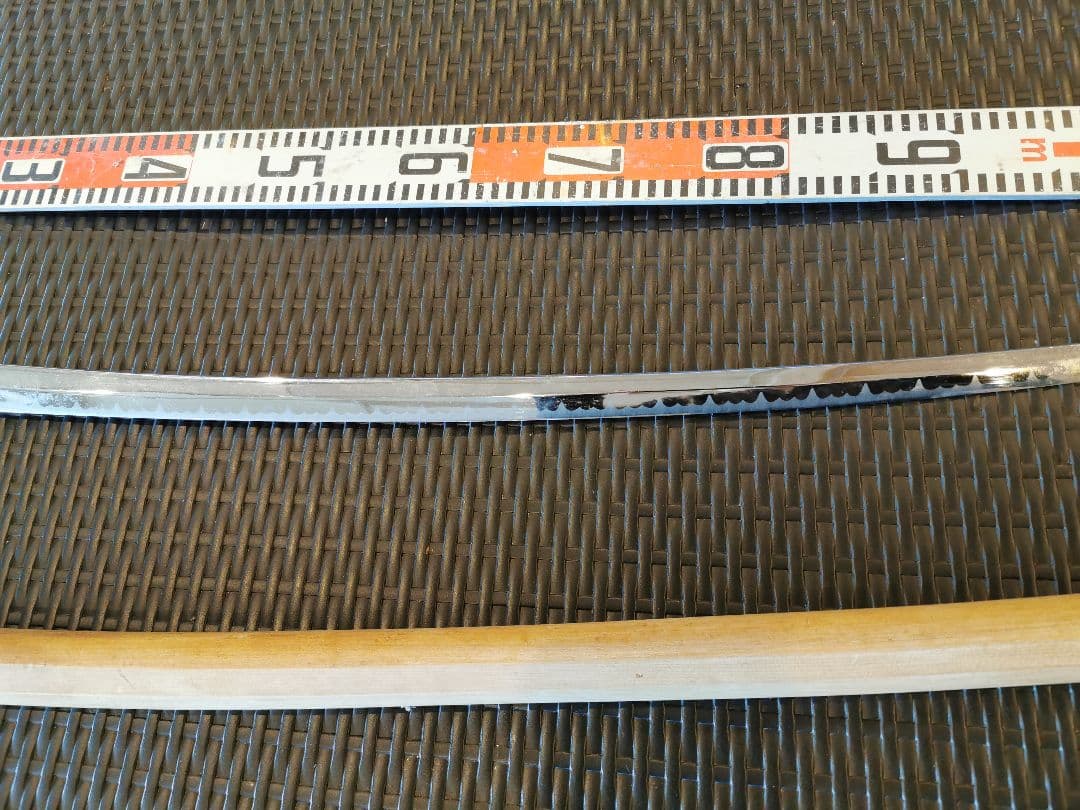 希少品 レア 模造刀 白鞘 大刀 模擬刀 日本刀 全長約103cm 居合練習