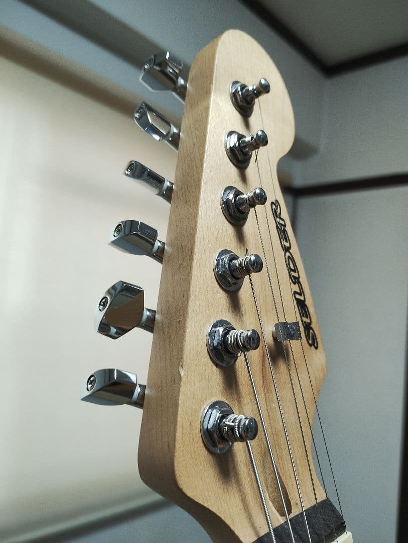 SELDER エレキギター ブルー