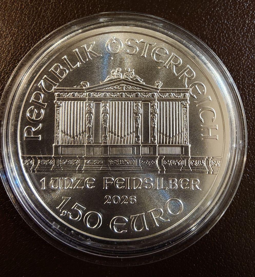 ウィーンフィルハーモニー 1オンス銀貨 2026年