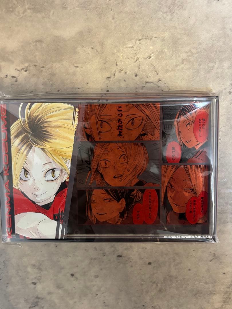 ハイキュー‼︎ 孤爪研磨 ジャンプショップ バースデイ 缶バッジ アクリルブロック