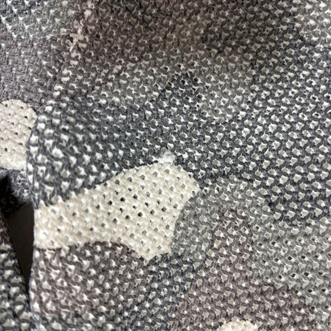 パーリーゲイツ　メッシュカモフラ柄 ジップアップブルゾン ゴルフウェア サイズ4