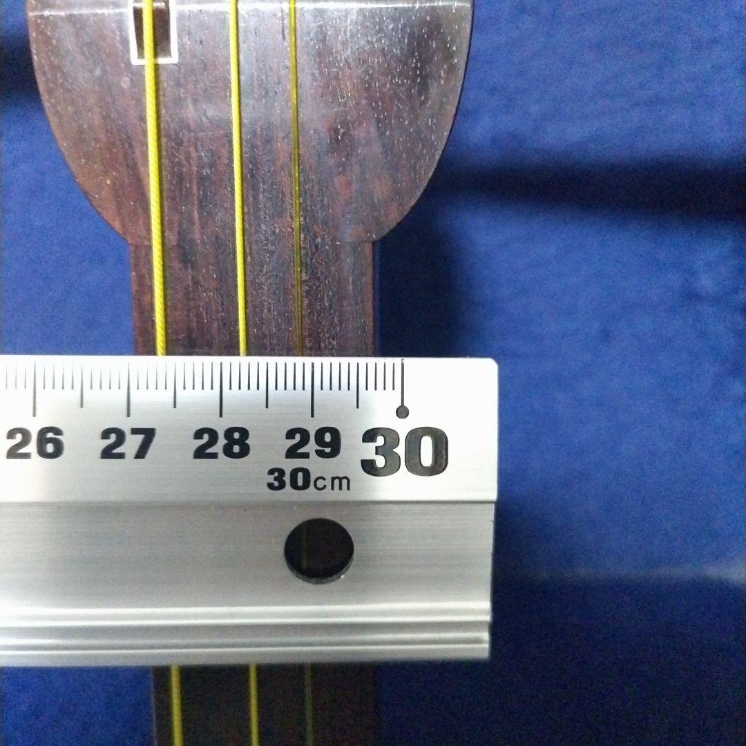 三味線 中棹 東さわり有り　短棹　破れ無し　ハードケース付き