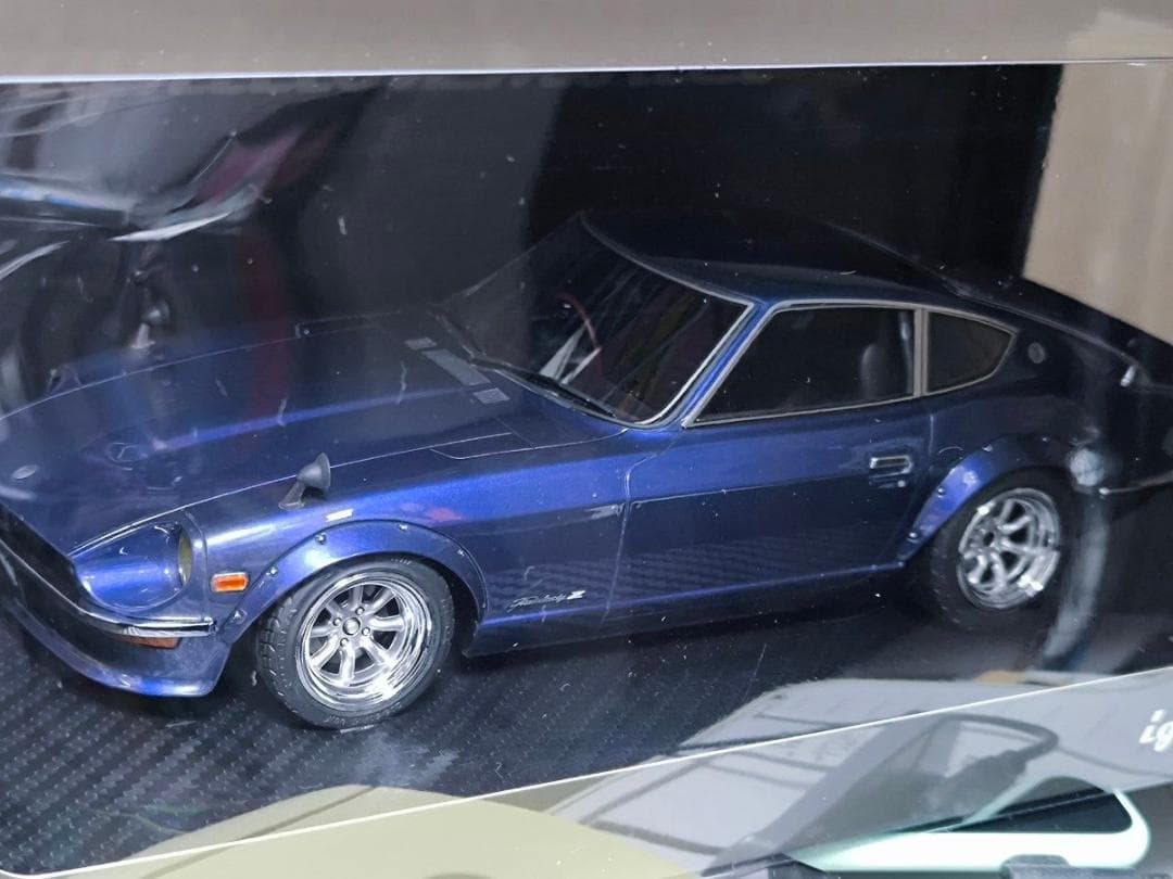 IG0179 1/18 日産 フェアレディZ S30 Blue 湾岸ミッドナイト