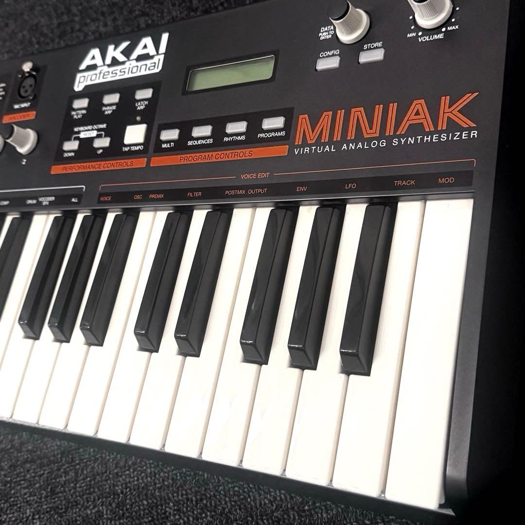 AKAI MINIAK シンセサイザー ボコーダー 動確済 備品完備 #1
