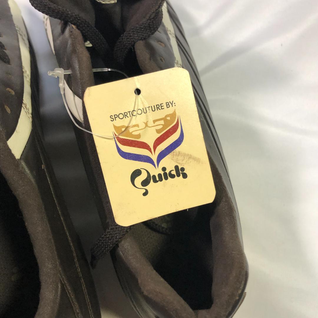 【匿名配送】希少保管品 ＱＵＩＣＫ クイック サッカーシューズ US9.5サイズ
