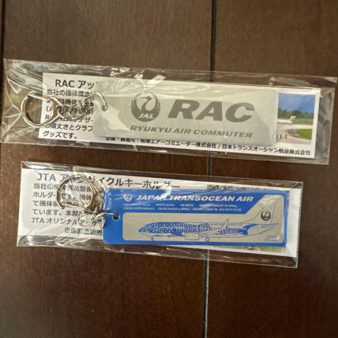 RAC JTA アップサイクルキーホルダー