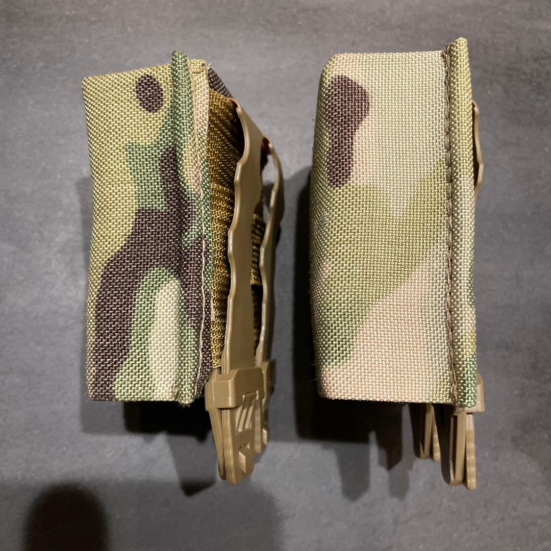 【実物】esstac KYWI ピストル+ 556 マガジンポーチ マルチカム