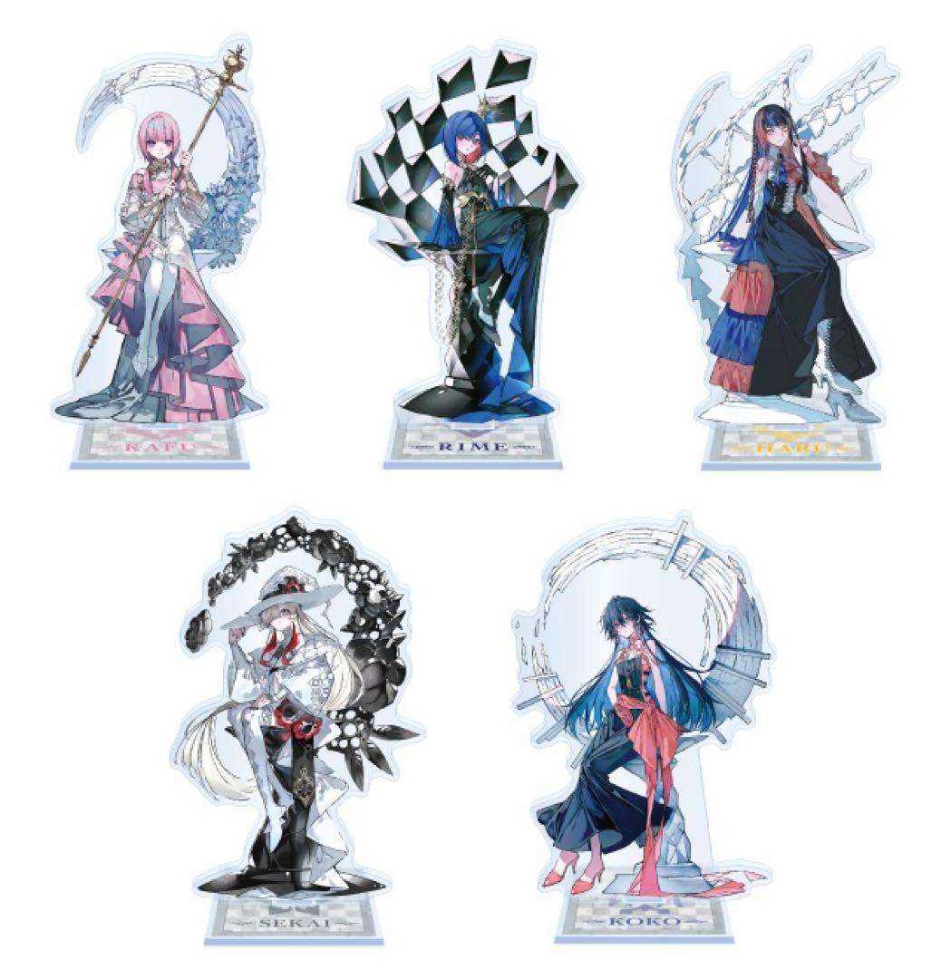 神椿市建設中。　ドンキホーテコラボ　アクリルスタンド　5種セット