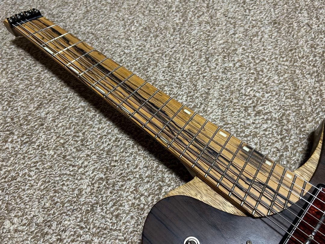 最終値下げ JPG オーダーメイドギター 7弦 ヘッドレス