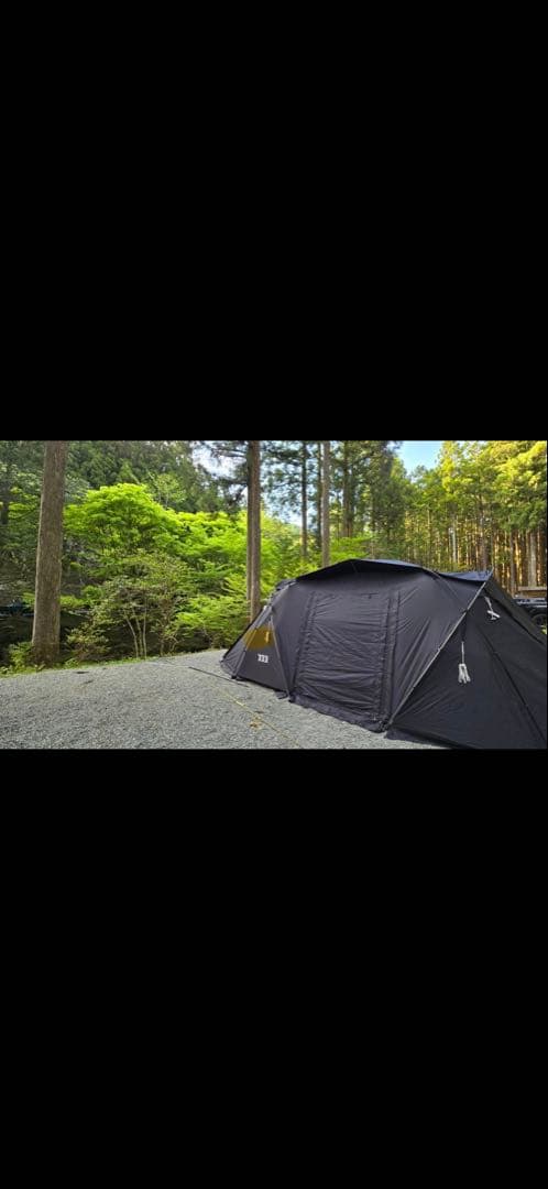 テント・タープ Muraco ZIZ TENT SHELTER BLACK Black