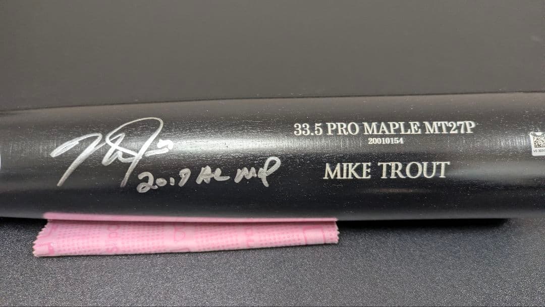 OLD HICKORY MT27P マイク・トラウト 直筆サイン入りバット