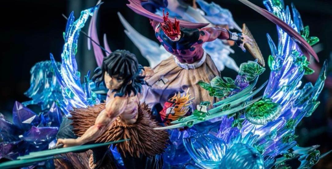 鬼滅の刃 嘴平 伊之助 栗花落カナヲ フィギュア ガレージキット