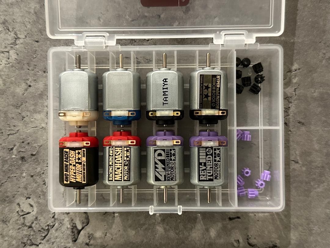 ミニ四駆 モーターセット 片軸