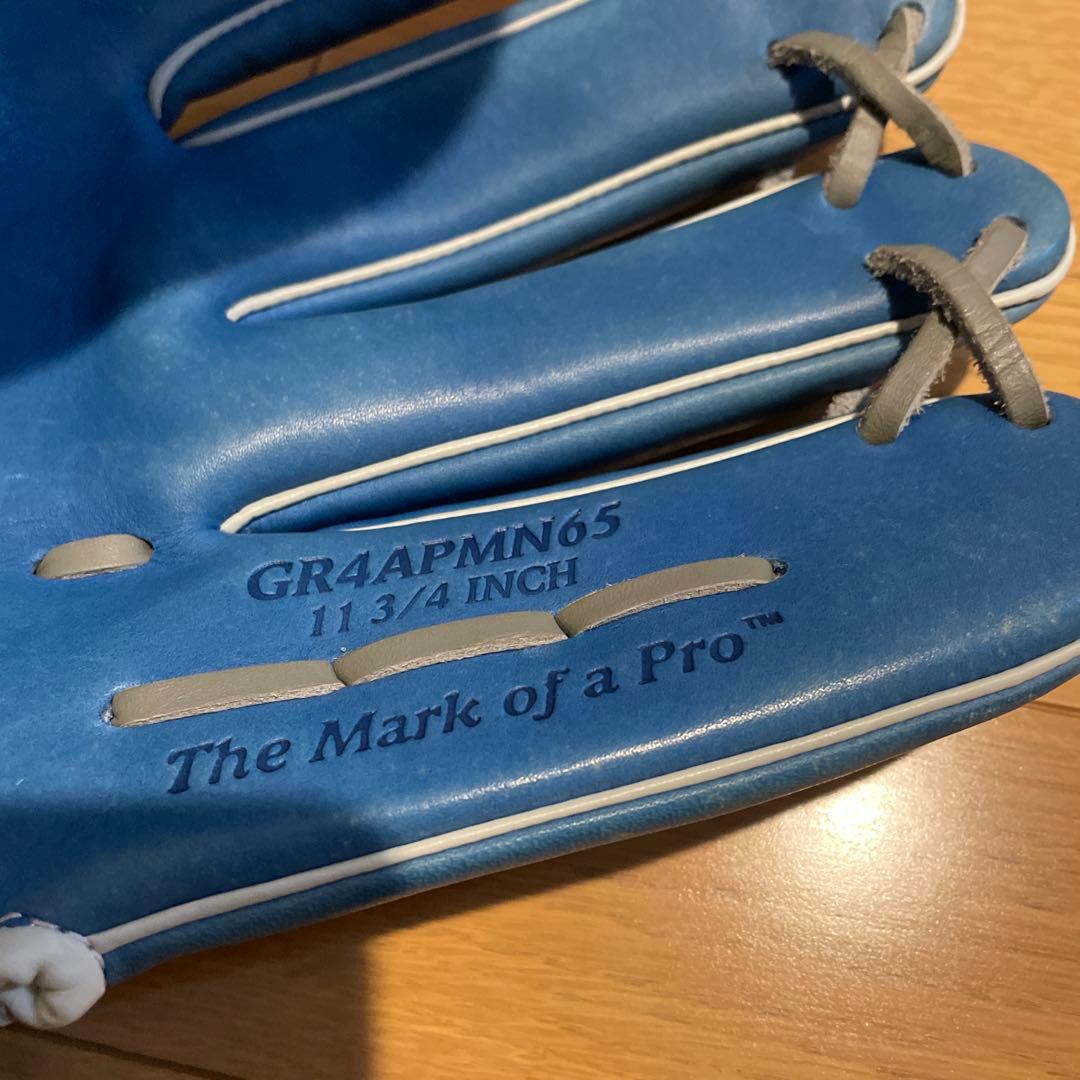 Rawlings LA Dodgers 軟式グローブ 青