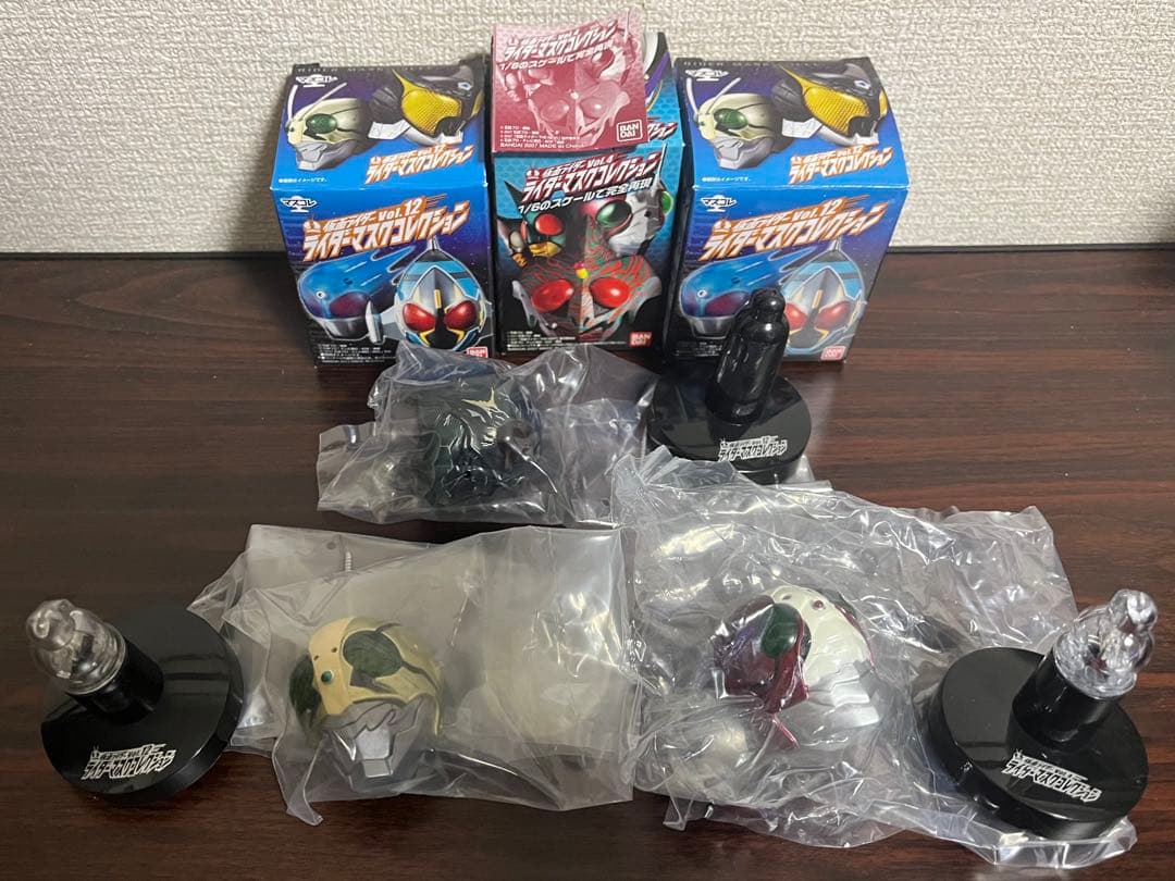 マスコレ 仮面ライダーTHE NEXT 1号 V3 ショッカーライダー 発光