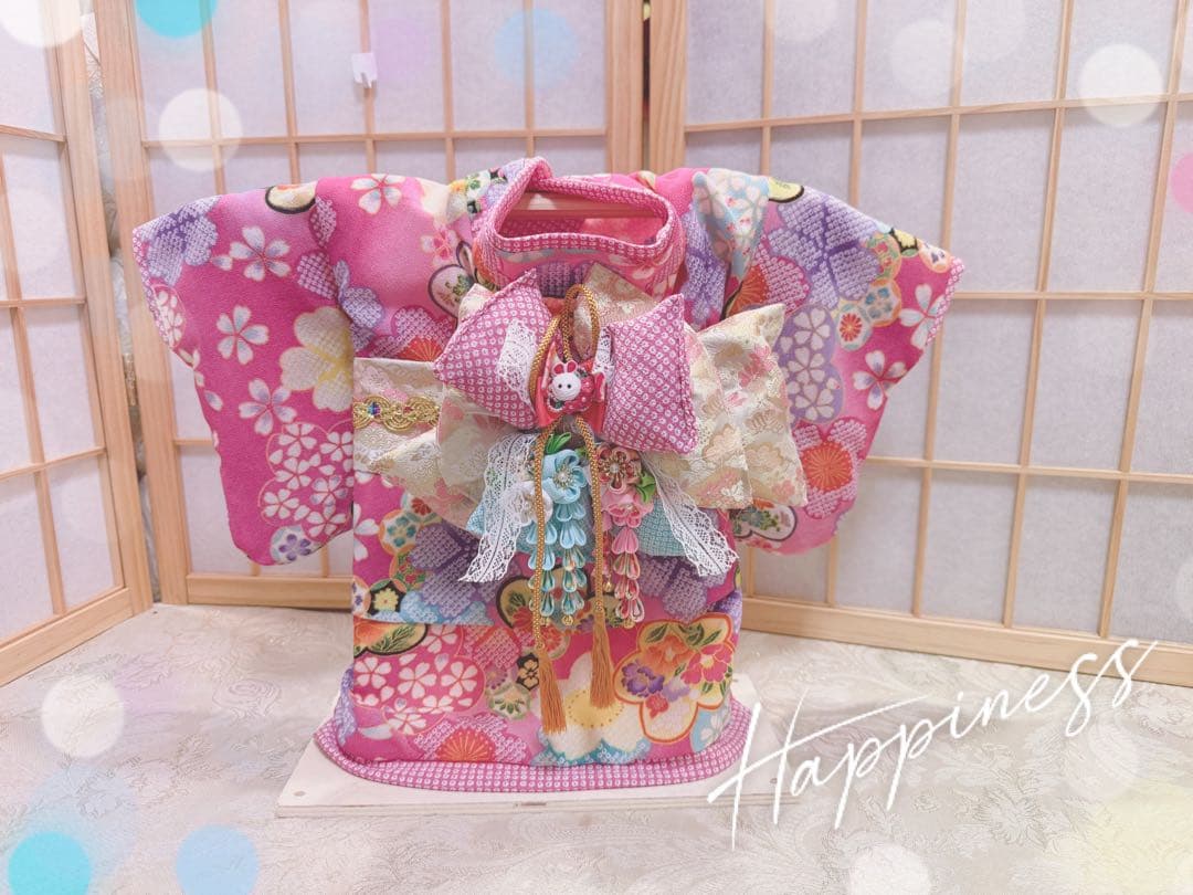 B452.pon2pan2☆犬オーダーお着物☆犬お着物