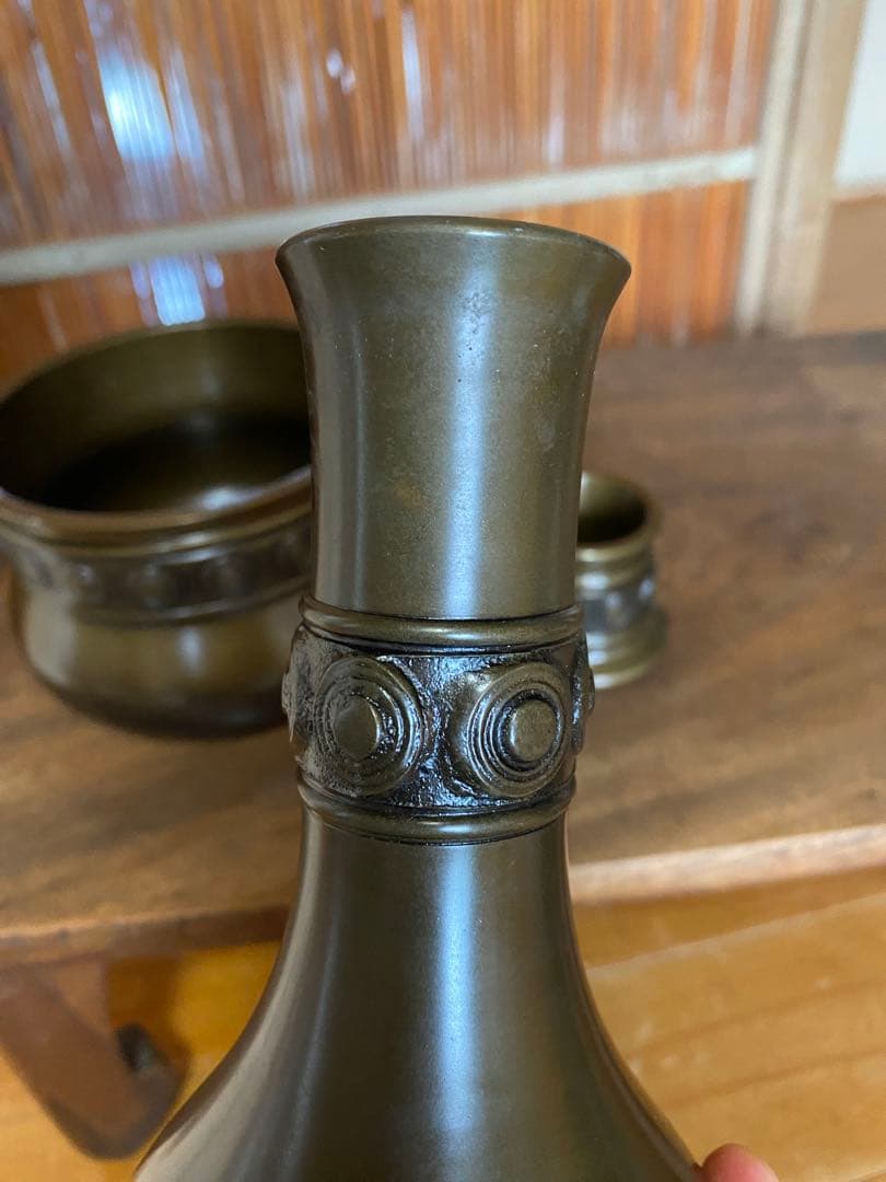 茶道具　皆具　銅製