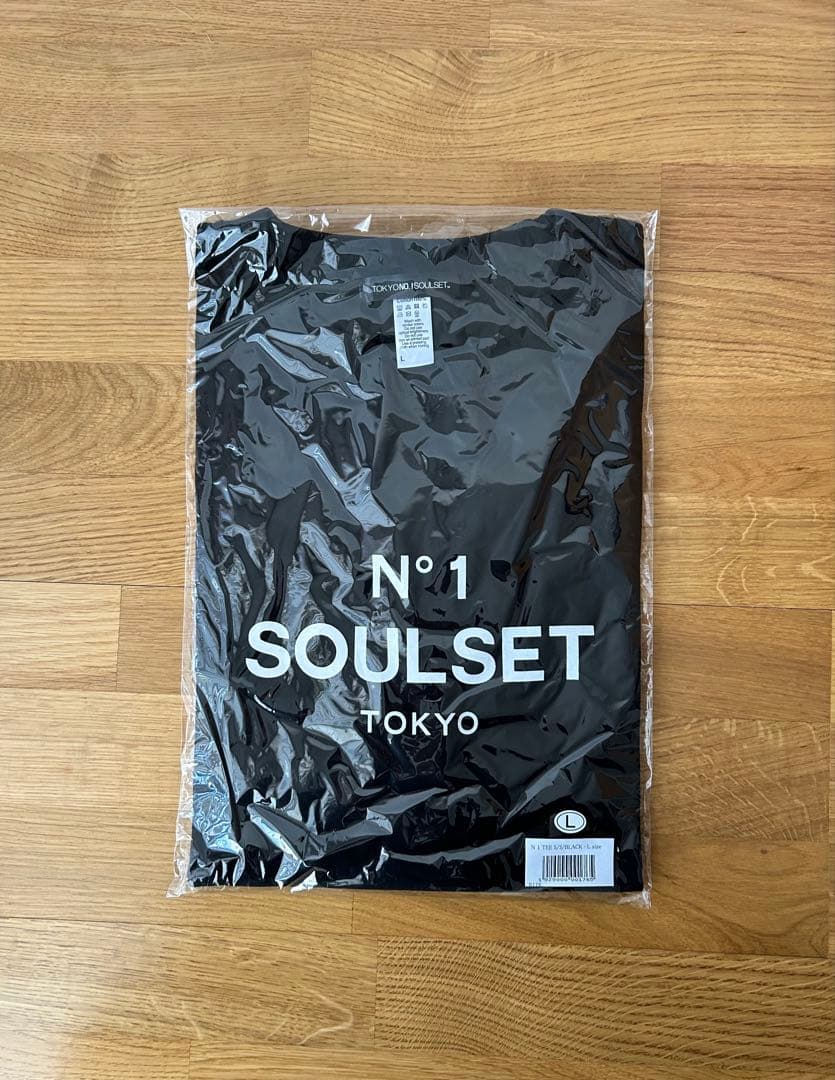 【新品、未開封】 tokyo No.1 soulset 黒 Tシャツ Lサイズ