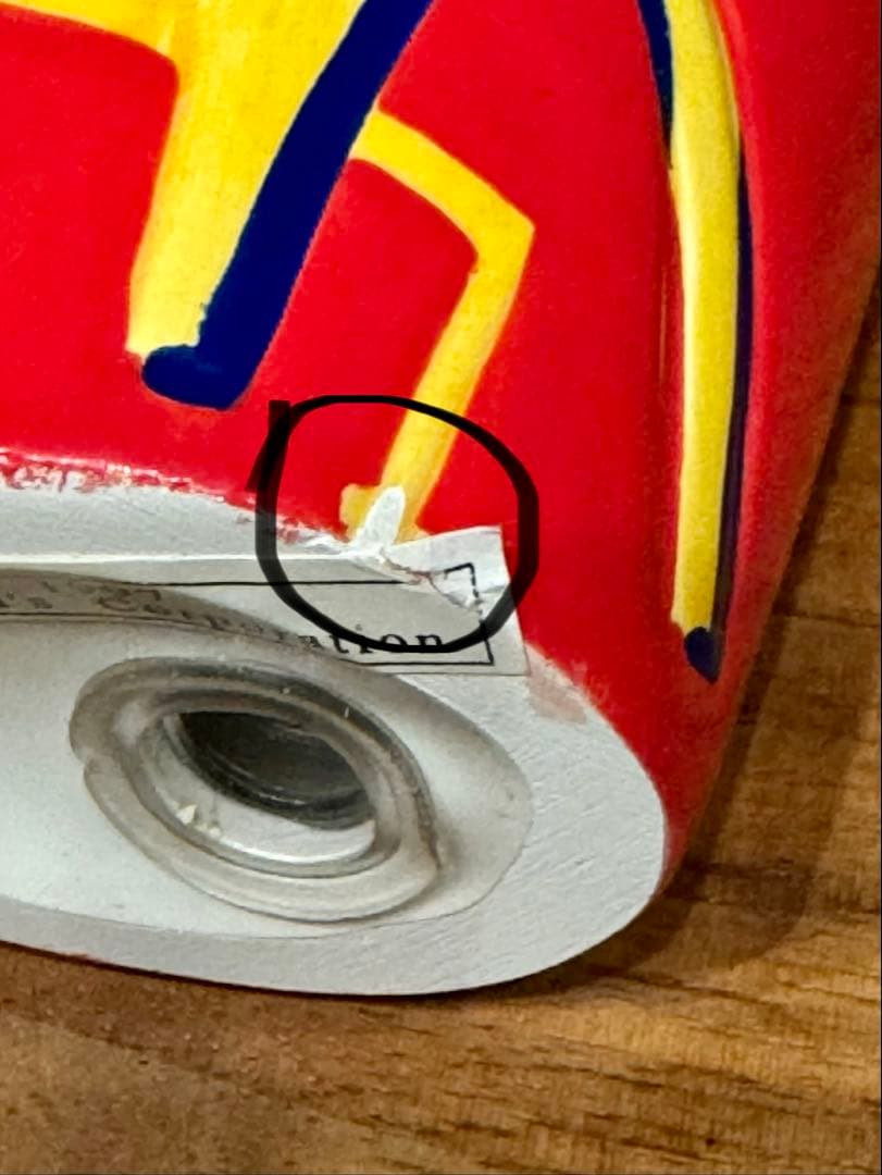 ✳︎希少✳︎ マクドナルド ビッグマック フライドポテト1997陶器 置物 新品