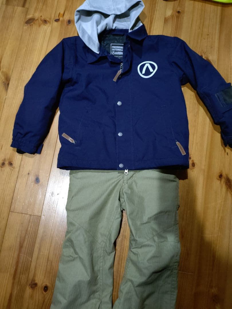 ARBN キッズ スノーボードウェア スキーウェア セット 130