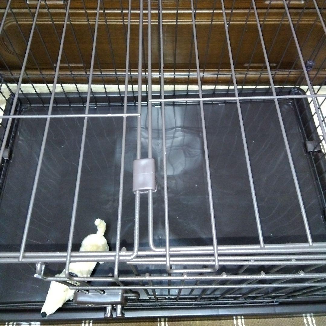 LIFELEX キャスター付きケージ 中型犬用 ほぼ未使用品