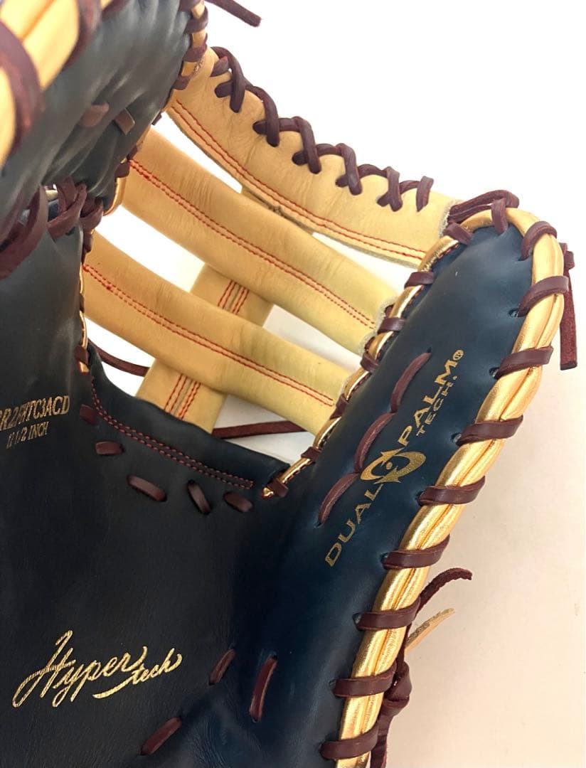 ほぼ未使用 左利き Rawlings 軟式用 ハイパーテック ファーストミット