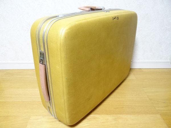 70年代 ビンテージ MARUEM スカイウェイ 海外旅行 スーツケース 鍵付き