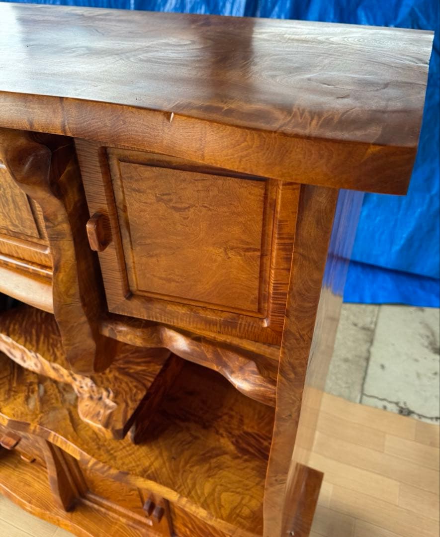 希少　飾り棚 茶棚 サイドボード リビングボード 茶箪笥