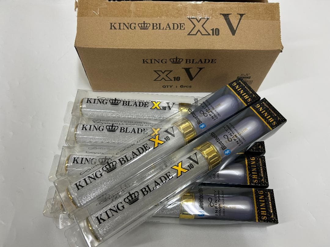 ☆キングブレード Ｘ10Ｖ（テン・ファイブ）シャイニング【6本】