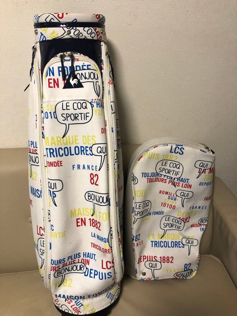 【送料込み】希少　廃盤品　ルコックスポルティフ　キャディバッグ　ゴルフバッグ