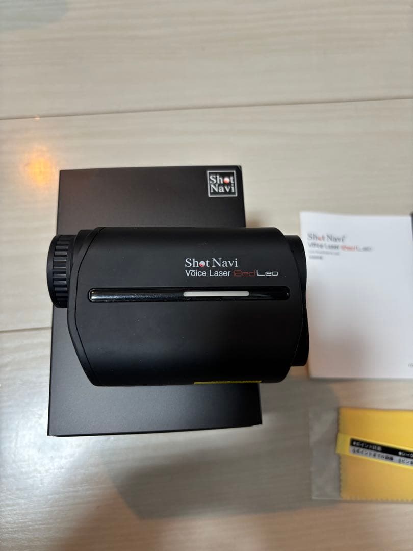 ShotNavi Voice Laser Red Leoゴルフ用距離計