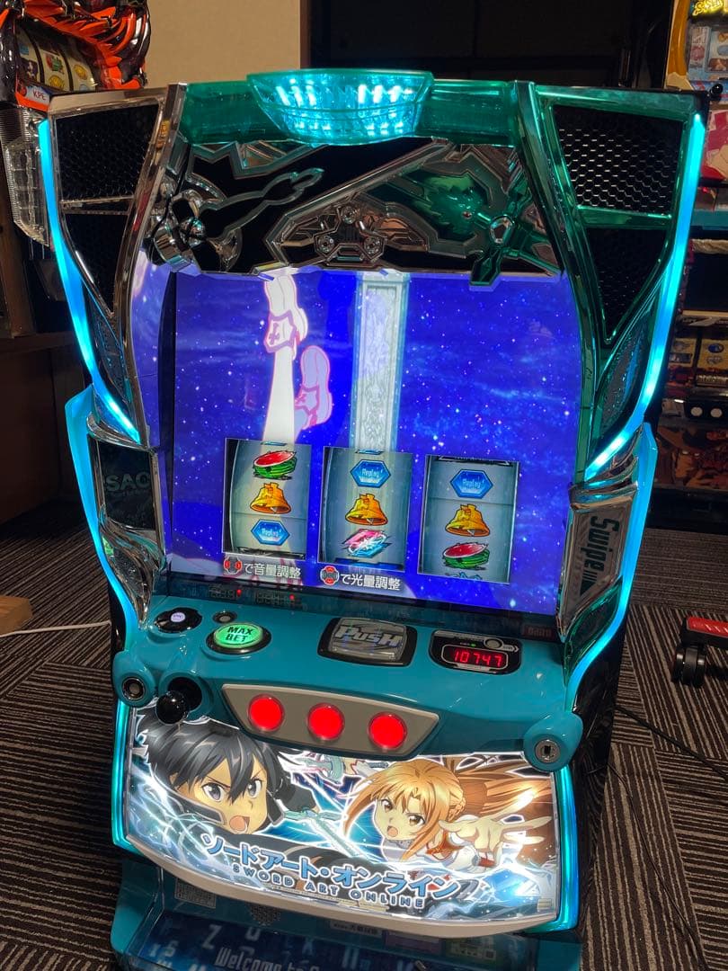 【コーダ】パチスロ 実機 スマスロ ソードアート・オンライン