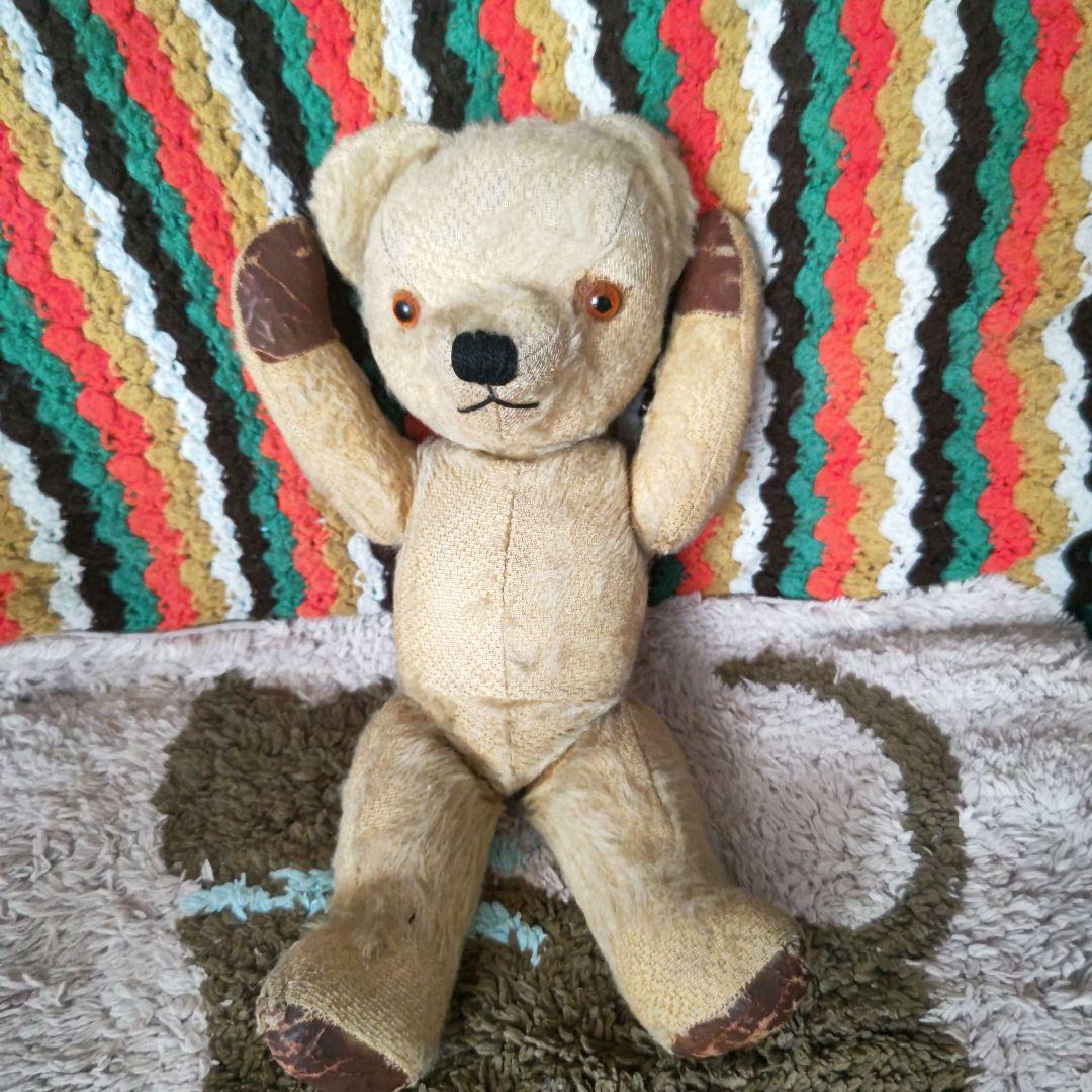 お薦めの品❀お買い得❤お顔自慢！アンティーク　テディ　鳴き笛　ジョイント