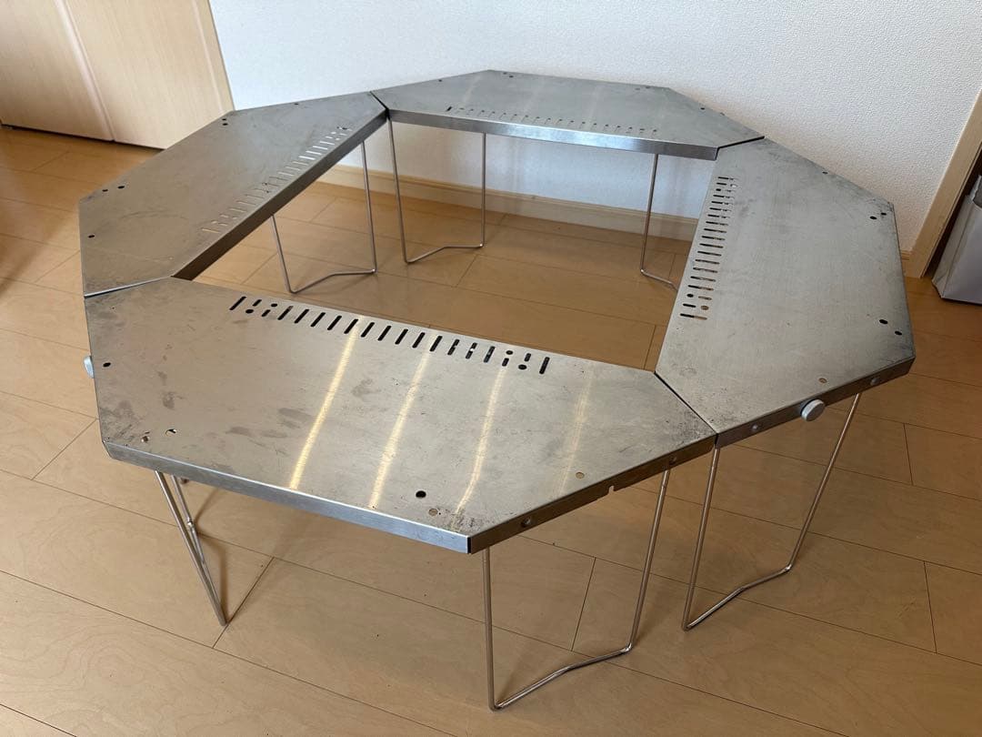 スノーピーク peak ジカロテーブル焚き火台キャンプロゴスコールマン