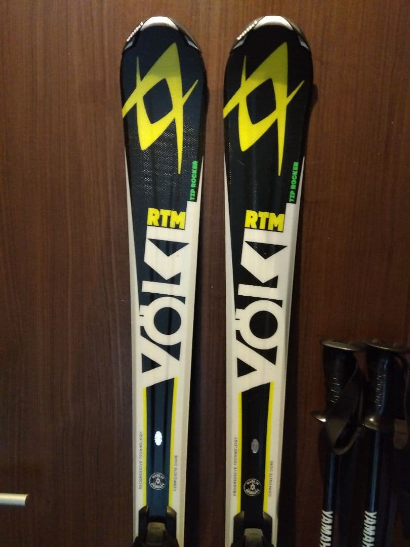 【ハイエンド】VOLKL/学生・メンズ用/スキーセット/メンテ・WAX済み✔