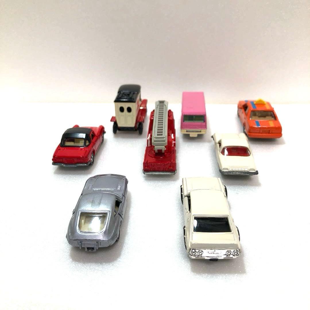 【トミカ・日本製・当時物】 【黒箱・青箱】8台・ ルース品・美品