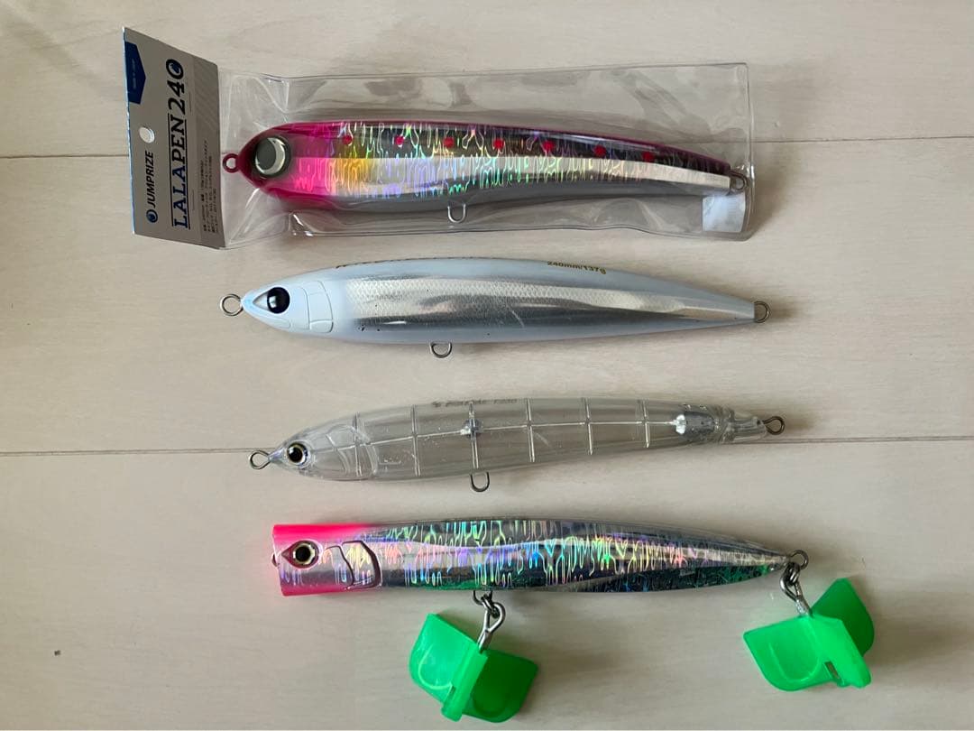 ララペン240・ワイルドレスポンス240・ラピード230・ダックダイブ230