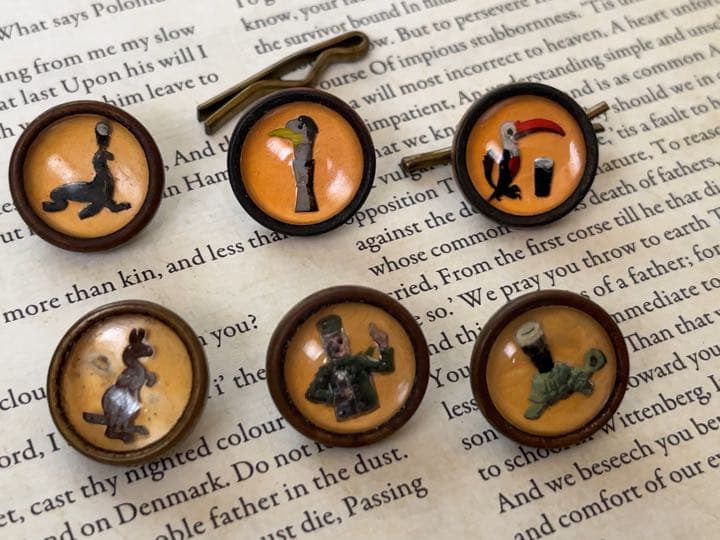 ボタン&カフス　イギリスアンティーク