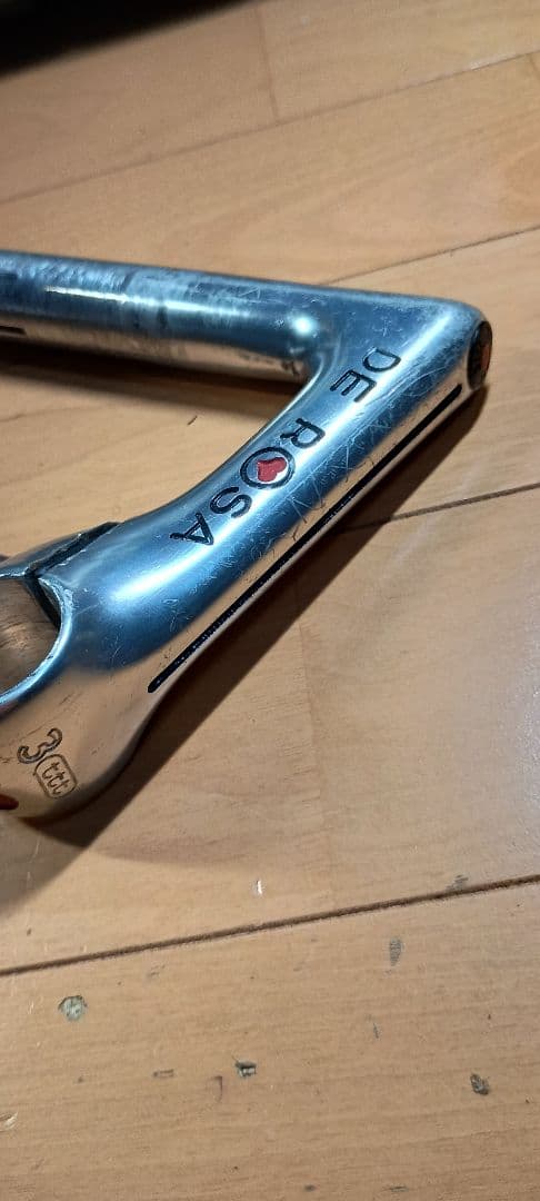 3T デローザ刻印ステム　ビンテージ80年代 ハンドル付