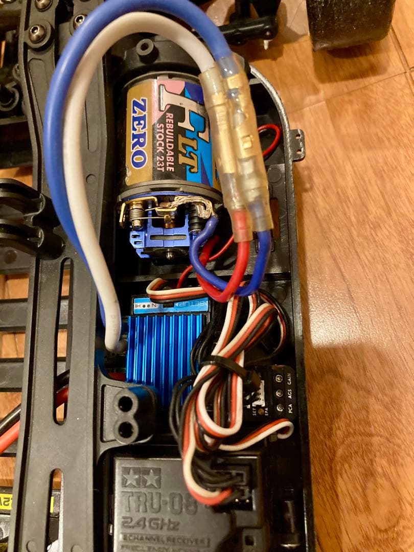 タミヤTT-01 RWDドリフト仕様フルセットジャイロ付き